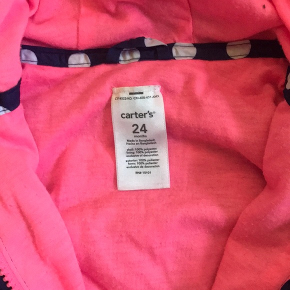 Lightly lined Carter’s jacket - Picture 3 of 3